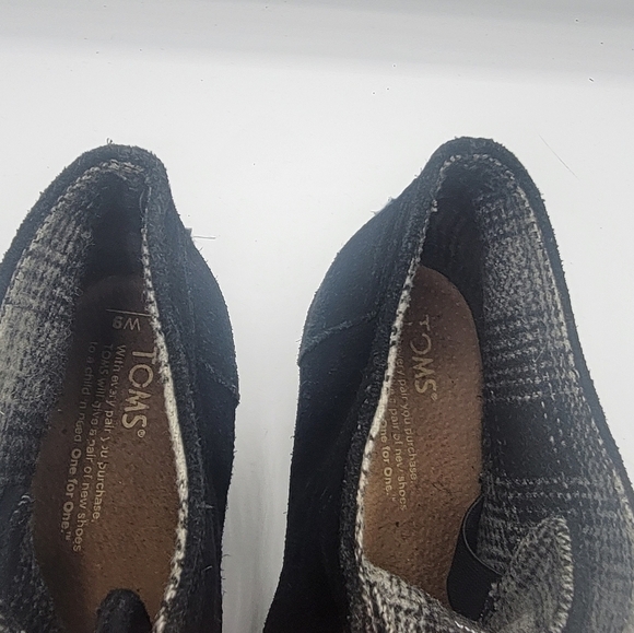 Tom's heeled ankle booties lace up size 9 - Picture 11 of 15